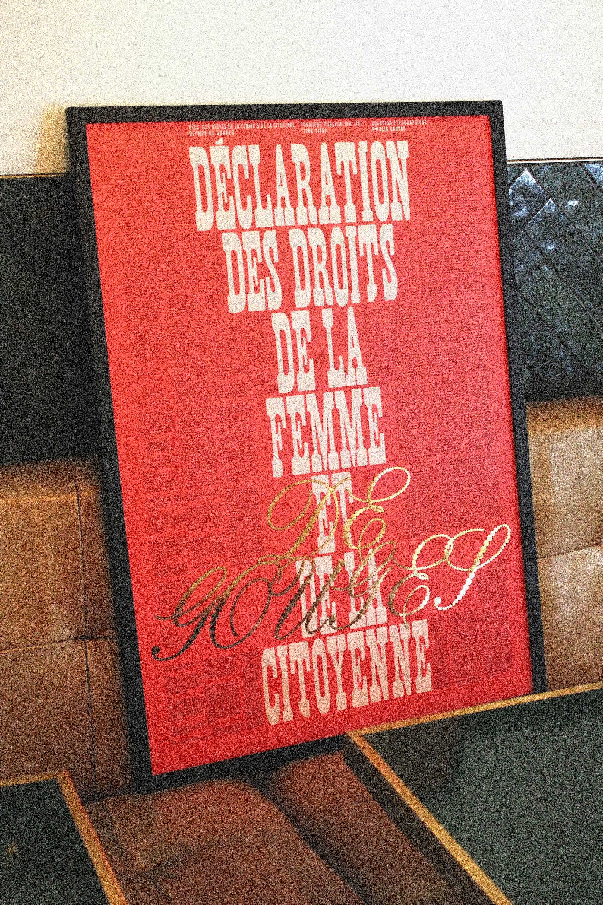 Déclaration des droits de la femme et de la citoyenne - Olympe de Gouges